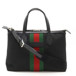 グッチ(Gucci)のグッチ シェリーライン ウェブストライプ トートバッグ （12430662）(トートバッグ)