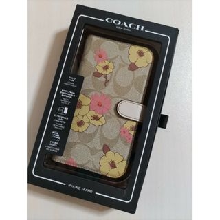 COACH - 値下げ新品未使用　COACH コーチ　iPhone 14 PRO フローラル