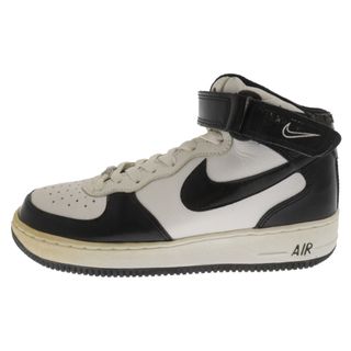 ナイキ(NIKE)のNIKE ナイキ 2001年製 AIR FORCE 1 MID B 624039-101 エアフォース1 ミッドB ミッドカットスニーカー ブラック/ホワイト US9/27.0cm(スニーカー)