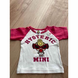 ヒステリックミニ(HYSTERIC MINI)のヒスミニ　Tシャツ　60(Ｔシャツ)