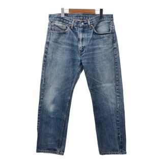 リーバイス(Levi's)のLevi's リーバイス 505 デニムパンツ ブルー (メンズ W34 L30) 中古 古着 Q7627(デニム/ジーンズ)