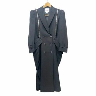 ノワールケイニノミヤ  kei ninomiya 22AW Zip Coat 黒(ピーコート)