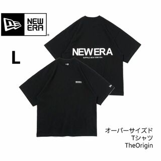 ニューエラー(NEW ERA)のゆるだほ新品未使用ニューエラ 半袖 The Origin Tシャツ　ブラックL(Tシャツ/カットソー(半袖/袖なし))