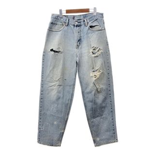 リーバイス(Levi's)のLevi's リーバイス 560 ダメージ デニムパンツ ブルー (メンズ W33 L32) 中古 古着 Q7630(デニム/ジーンズ)