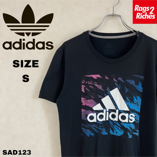 アディダス(adidas)のADIDAS BIG LOGO PRINT アディダス ビッグ ロゴ プリント(Tシャツ/カットソー(半袖/袖なし))