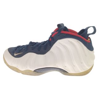 ナイキ(NIKE)のNIKE ナイキ AIR FOAMPOSITE ONE PRM OLYMPIC エア フォームポジットワン プレミアム オリンピック ローカットスニーカー ホワイト US10.5/28.5cm 575420-400(スニーカー)