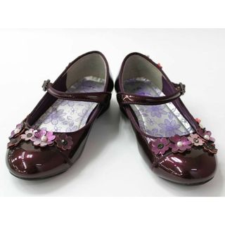 アナスイ(ANNA SUI)の【新入荷!】▼アナスイミニ/ANNA SUI mini▼19cm フォーマルシューズ/ストラップシューズ/シューズ/靴 紫 フォーマル 入学式 卒業式 結婚式 冠婚葬祭 発表会 謝恩会 【中古】子供 キッズ kids 女の子 fml 815042(その他)