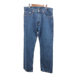 リーバイス(Levi's)のLevi's リーバイス 505 デニムパンツ ブルー (メンズ W33 L30) 中古 古着 Q7635(デニム/ジーンズ)