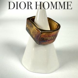 ディオールオム(DIOR HOMME)のDior HOMME エディ期 ビンテージ 925リング 指輪 ゴールド(リング(指輪))