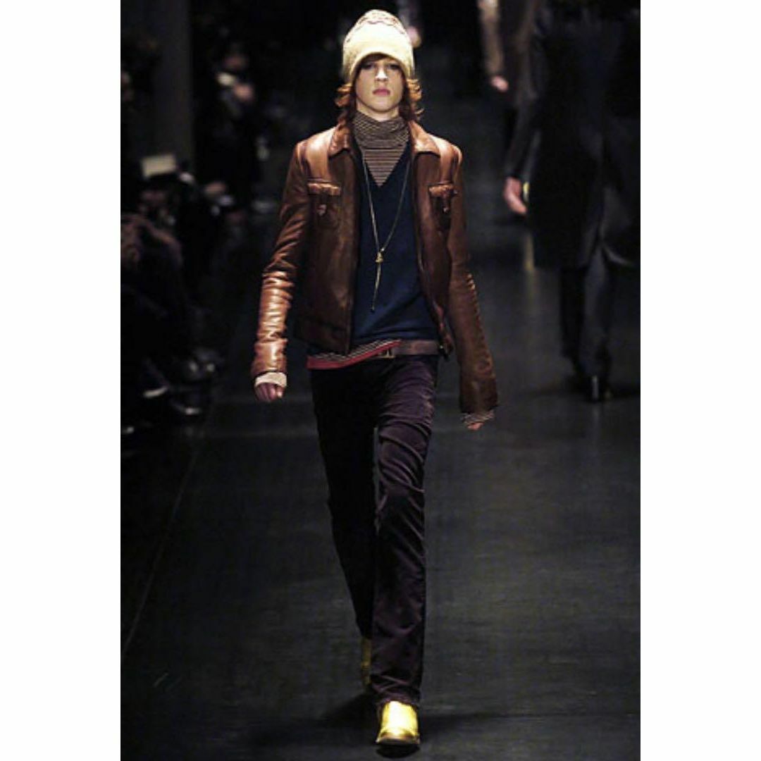 Dior Homme エディ期 05AW グラム期 レザー 上手かっ ドラムバッグ Dior Homme エディ期 05AW グラム期 レザー 上手かっ ドラムバッグ