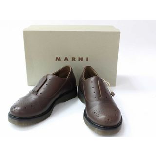 【新入荷!】新品 未使用品▼マルニ/MARNI▼18.1cm(30) フォーマルシューズ/靴 茶色 箱付 フォーマル 入学式 結婚式 七五三 冠婚葬祭 発表会 謝恩会 子供 キッズ kids 男の子 fml 815042