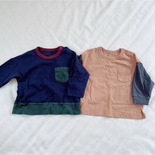 ユニクロ(UNIQLO)のUNIQLOキッズロンT　サイズ80cm(シャツ/カットソー)