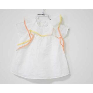 クロエ(Chloe)の【夏物 新入荷!】〓クロエ/Chloe〓85cm ノースリーブブラウス 白【中古】 子供服 キッズ kids   女の子 夏 tops 125042(シャツ/カットソー)