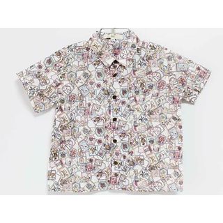 シップス(SHIPS)の【夏物 新入荷!】‡シップス/SHIPS kids‡90cm 半袖シャツ 白系 リバティ【中古】子供服 キッズ kids ベビー服 baby 男の子 夏 tops 125042(シャツ/カットソー)