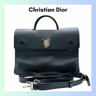 クリスチャンディオール(Christian Dior)のクリスチャンディオール レザー エヴァー 2WAY ハンド ショルダーバッグ(ショルダーバッグ)