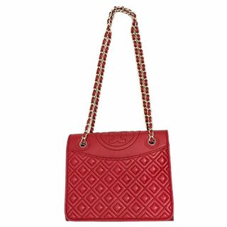 トリーバーチ(Tory Burch)のTory Burch トリーバーチ チェーンショルダーバッグ2way 23D10 本体のみ レッド 赤【美品】22405K304(ショルダーバッグ)