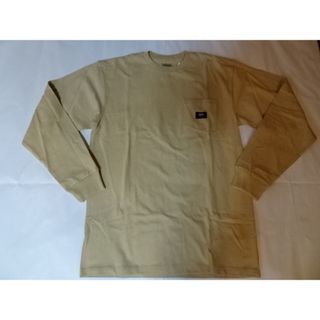 ヴァンズ(VANS)のバンズ【VANS】 ロゴマーク 胸ポケット付 厚手生地 ロングＴシャツUS M(Tシャツ/カットソー(七分/長袖))