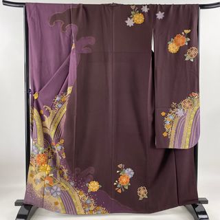 振袖 身丈164cm 裄丈66.5cm 正絹 美品 名品 【中古】(着物)