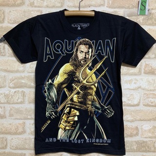 アクアマン Tシャツ　Mサイズ　Aquaman 半袖(Tシャツ/カットソー(半袖/袖なし))