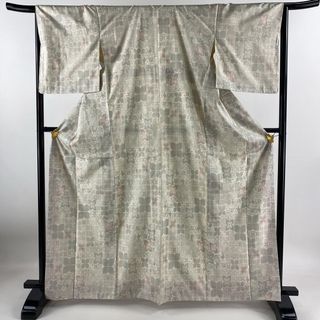 紬 身丈166cm 裄丈67cm 正絹 美品 秀品 【中古】(着物)