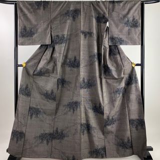 紬 身丈167cm 裄丈66cm 正絹 美品 秀品 【中古】(着物)