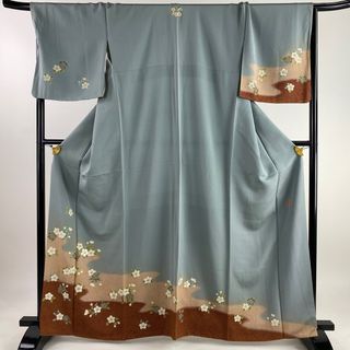 訪問着 身丈164cm 裄丈71.5cm 正絹 秀品 【中古】(着物)