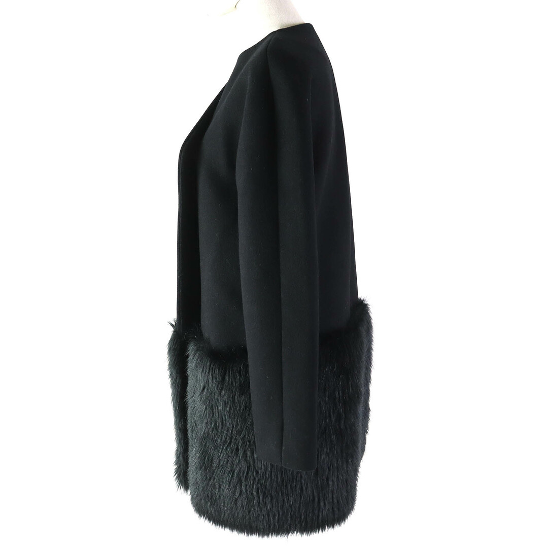 美品△YOKO CHAN ヨーコチャン YCC-316-057 ヘム ノーカラー 美品△YOKO CHAN ヨーコチャン YCC-316-057 ヘム ノーカラー