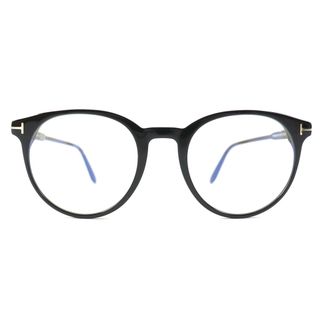 未使用品△TOM FORD トムフォード TF5695 アジアンフィット ブルーライトカット メガネ 眼鏡 アイウェア ブラック 51□20 145 デモレンズ イタリア製 メンズ レディース