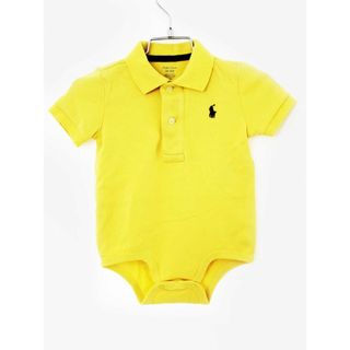 ラルフローレン(Ralph Lauren)の【夏物 新入荷!】[ラルフローレン/Ralph Lauren]80cm 半袖ボディースーツ/半袖ロンパース 黄色【中古】子供服 キッズ kids ベビー服 baby 男の子 夏 onepi125042(カバーオール)