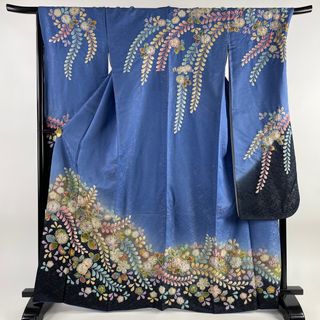 振袖 身丈165.5cm 裄丈70cm 正絹 逸品 【中古】(着物)