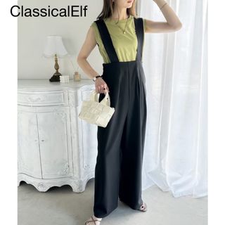 クラシカルエルフ(Classical Elf.)のクラシカルエルフ＊MS+ IDEAL ノースリーブ ハイウエストオールインワン(サロペット/オーバーオール)