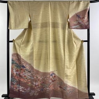 訪問着 身丈162cm 裄丈67.5cm 正絹 美品 秀品 【中古】(着物)