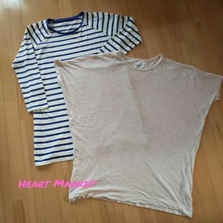 ハートマーケット(Heart Market)の♡ハートマーケット♡ カットソー ２枚(カットソー(半袖/袖なし))