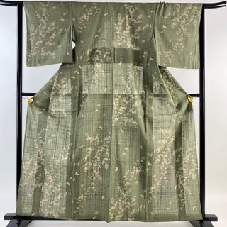 小紋 身丈161.5cm 裄丈64cm 正絹 美品 名品 【中古】(着物)