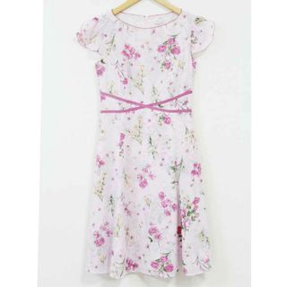 トッカ(TOCCA)の【夏物 新入荷】☆TOCCA/トッカ☆FLOWER WAITZ FRAGRANT ROSEドレス/ワンピース/バックジップ/フレンチスリーブ/ポケット/ミディ丈 ピンク レディース 00【中古】夏 onepi 425042(その他)