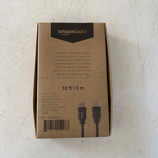アマゾン(Amazon)のDisplayPort to DisplayPortケーブル3.0m(映像用ケーブル)