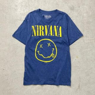 NIRVANA ニルヴァーナ スマイル バンドTシャツ バンT メンズM(Tシャツ/カットソー(半袖/袖なし))