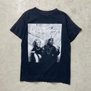 MARILYN MONROE 2PAC マリリン・モンロー 2パック プリントTシャツ メンズM-L相当(Tシャツ/カットソー(半袖/袖なし))