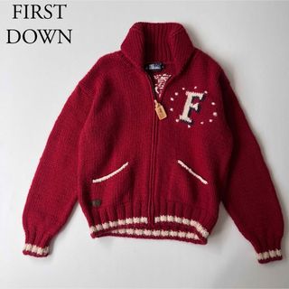 ファーストダウン(FIRST DOWN)の良品　FIRST DOWN ファーストダウン　ジップアップジャケット　ブルゾン(ブルゾン)