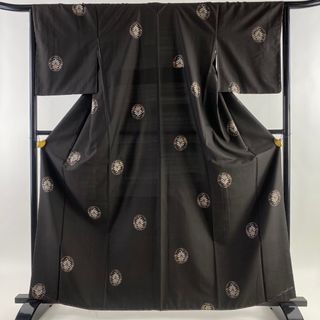 大島紬 身丈164cm 裄丈64.5cm 正絹 逸品 【中古】(着物)