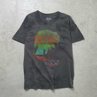 AC/DC エーシーディーシー バンドTシャツ バンT ツアーT メンズL(Tシャツ/カットソー(半袖/袖なし))