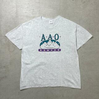 90年代 USA製 AAO DENVER スーベニアプリントTシャツ メンズXL(Tシャツ/カットソー(半袖/袖なし))
