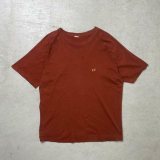 80年代~90年代 HANG TEN ハンテン ラグランスリーブTシャツ ワンポイント刺繍 メンズL-XL相当(Tシャツ/カットソー(半袖/袖なし))