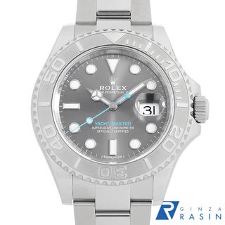 ロレックス(ROLEX)のロレックス ヨットマスター ロレジウム 116622 スレート  (ダークロジウム/グレー)  ランダム番 メンズ 中古 腕時計(腕時計(アナログ))