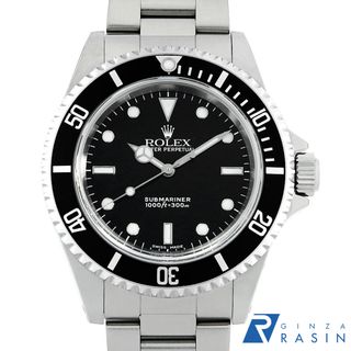 ロレックス(ROLEX)のロレックス サブマリーナ ノンデイト 14060M ブラック P番 メンズ 中古 腕時計(腕時計(アナログ))