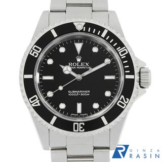 ロレックス(ROLEX)のロレックス サブマリーナ ノンデイト 14060M ブラック D番 メンズ 中古 腕時計(腕時計(アナログ))