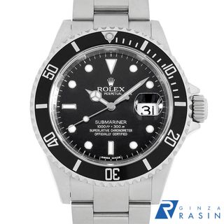 ロレックス(ROLEX)のロレックス サブマリーナ デイト 16610 ブラック M番 メンズ 中古 腕時計(腕時計(アナログ))