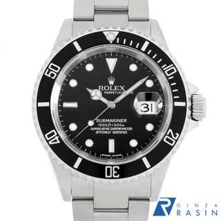 ロレックス(ROLEX)のロレックス サブマリーナ デイト 16610 ブラック Z番 メンズ 中古 腕時計(腕時計(アナログ))