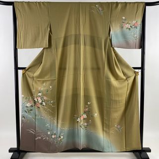 訪問着 身丈158cm 裄丈66.5cm 正絹 美品 秀品 【中古】(着物)