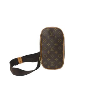 ルイヴィトン(LOUIS VUITTON)の極美品 LOUIS VUITTON ルイヴィトン ポシェットガンジュ ボディバッグ M51870 モノグラム 中古 64011(ボディバッグ/ウエストポーチ)